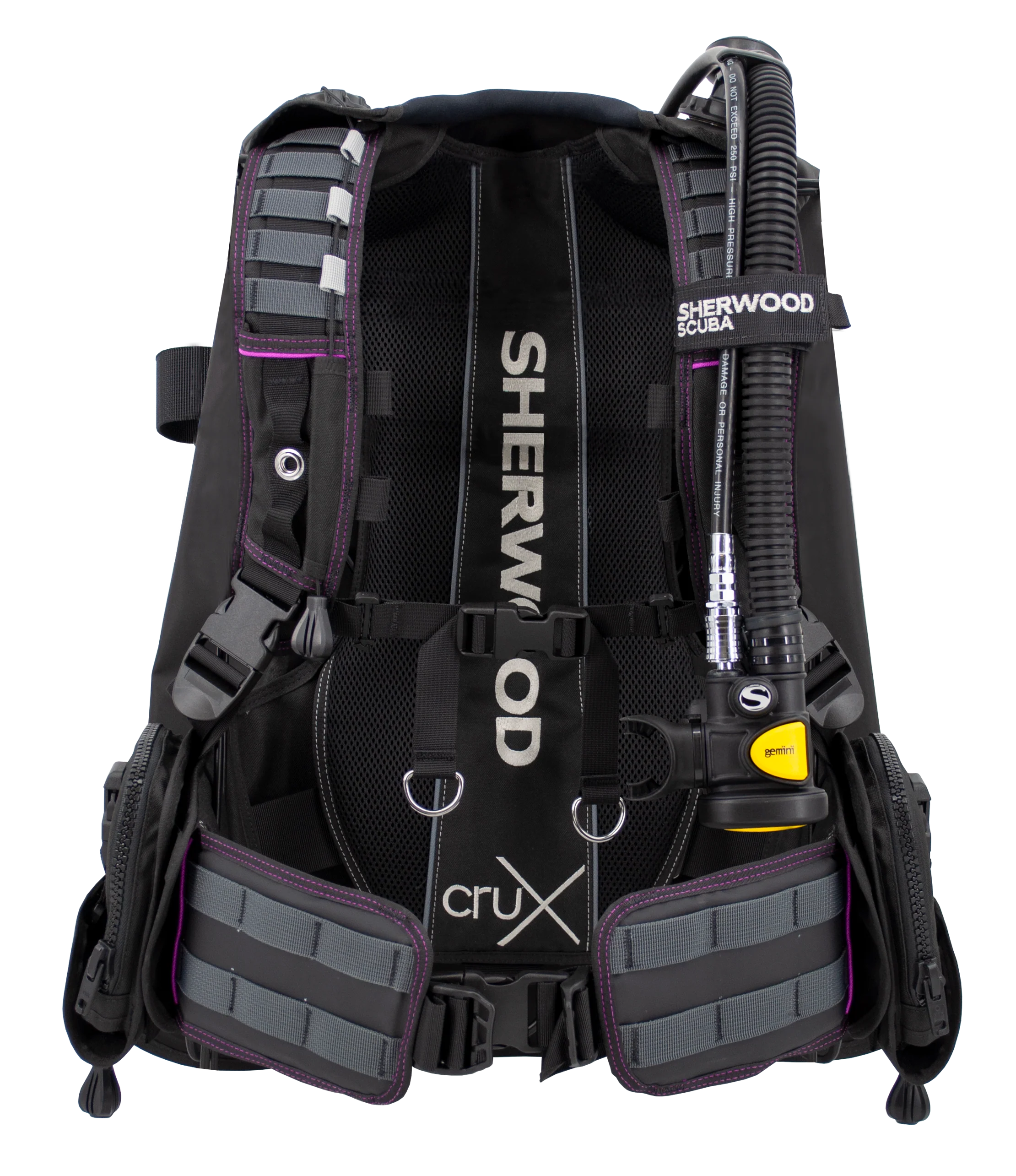 Sherwood Diving Crux BCD Buoyancy Compensator Style #50 - Image 31