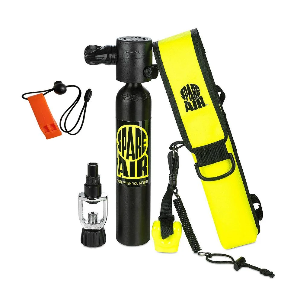 Spare Air Model 300 Package Kit 3.0 cu ft w/ Free DiveCatalog's Safety Whistle