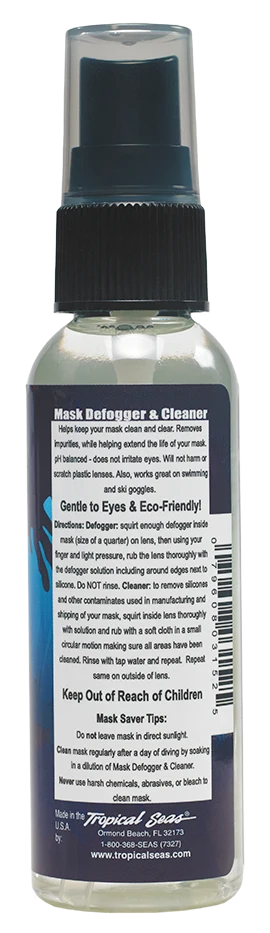 Tropical Seas Mask Defogger & Cleanser Spray 2oz - Image 2