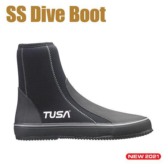Tusa 5mm SS Neoprene Dive Boot - Image 2