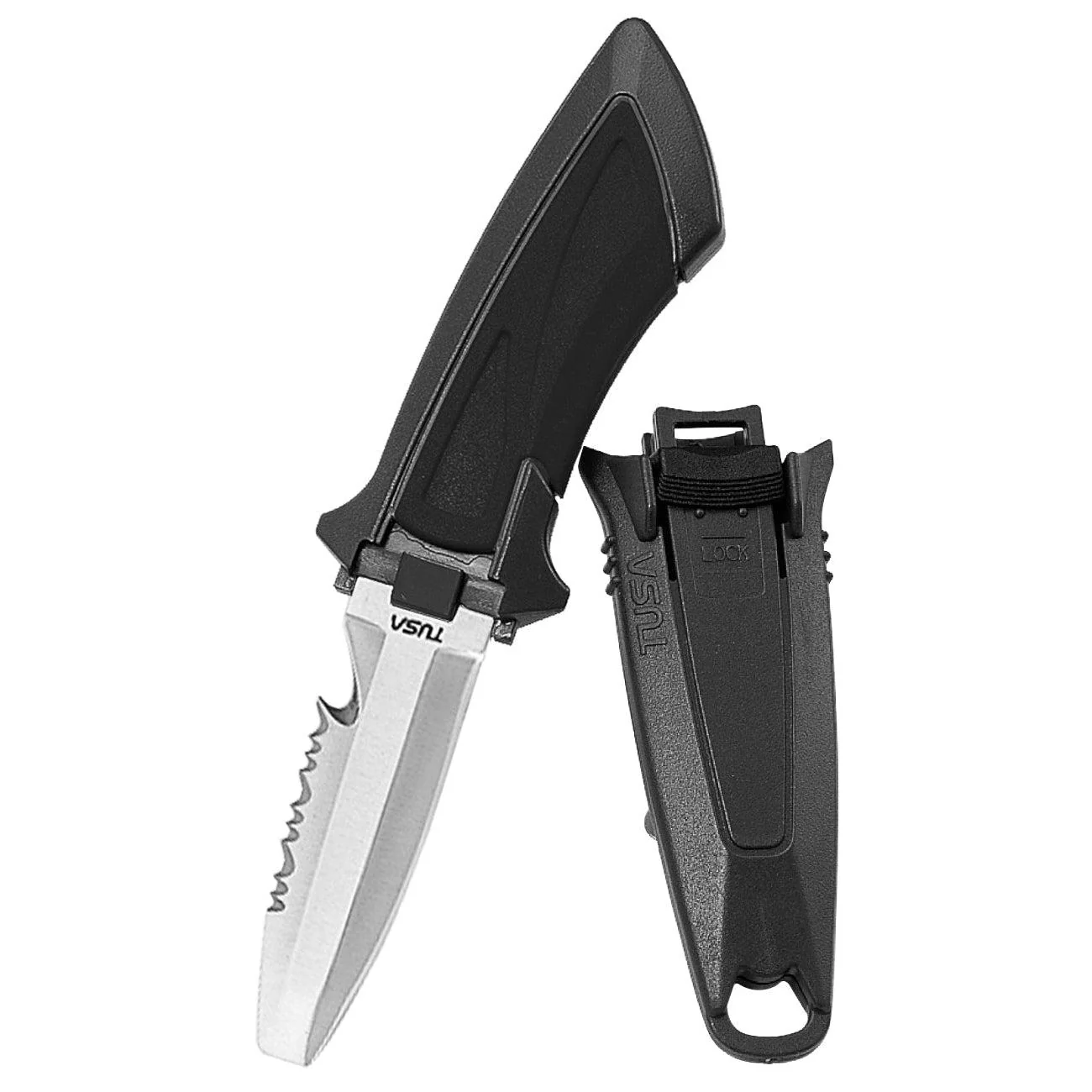 Tusa FK-10 Lightweight Mini-Knife Drop Point Blade - Image 3