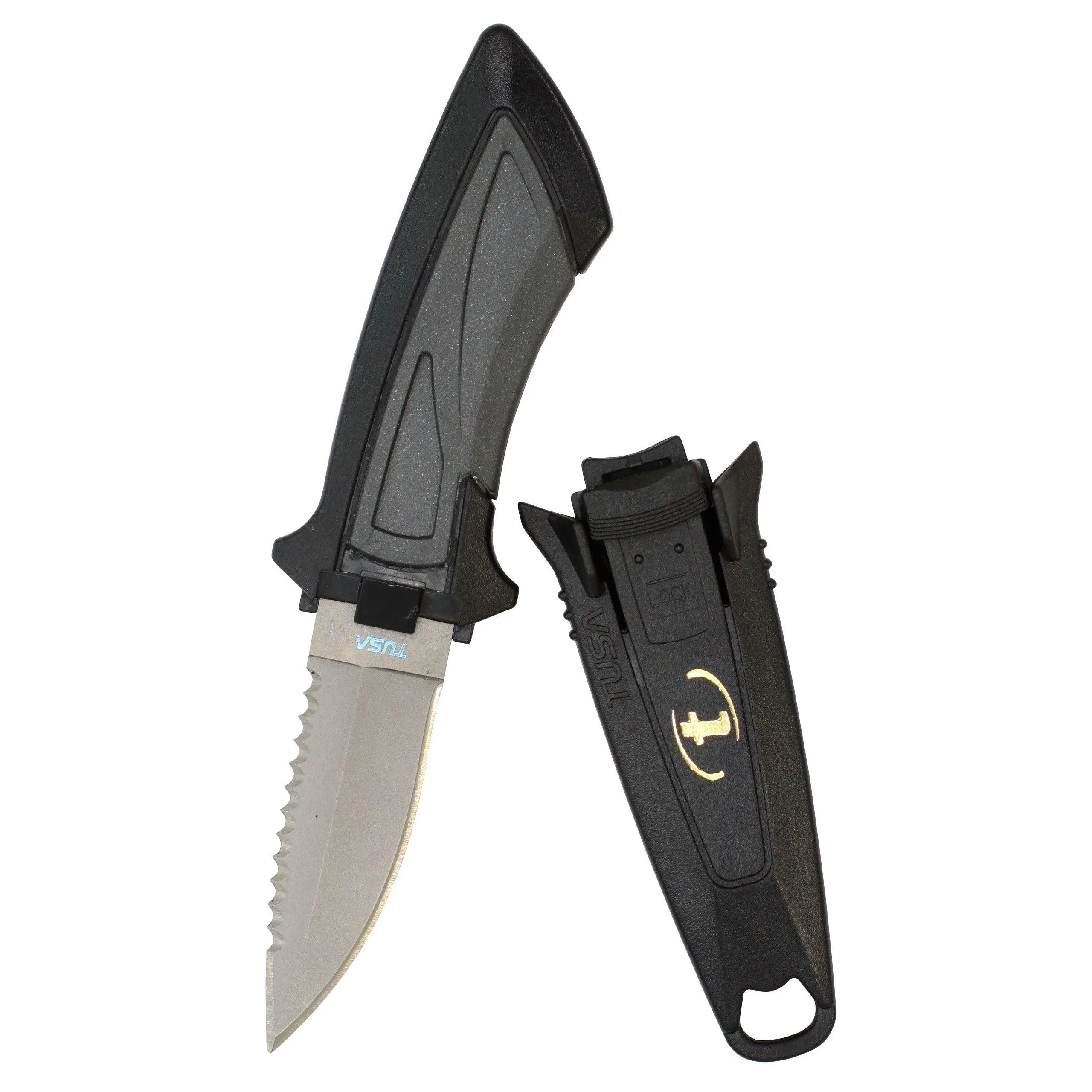 Tusa FK-14 Titanium Serrated Edge Mini-Knife