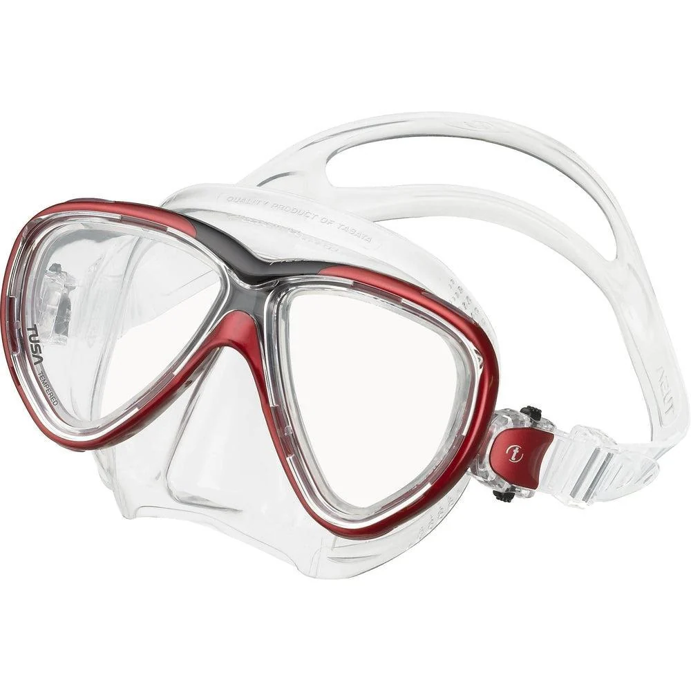 Tusa Freedom One Dual Lens Scuba Diving Mask - Image 18