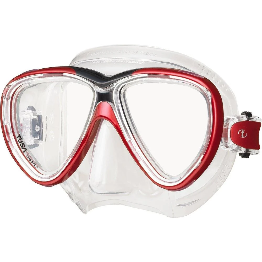 Tusa Freedom One Dual Lens Scuba Diving Mask - Image 5