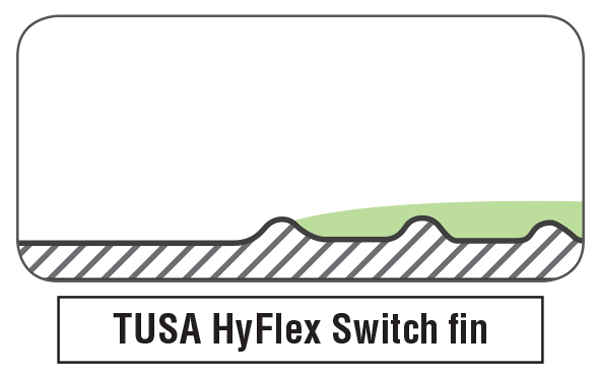 Tusa HyFlex Switch Open Heel Scuba Diving Fin - Image 15