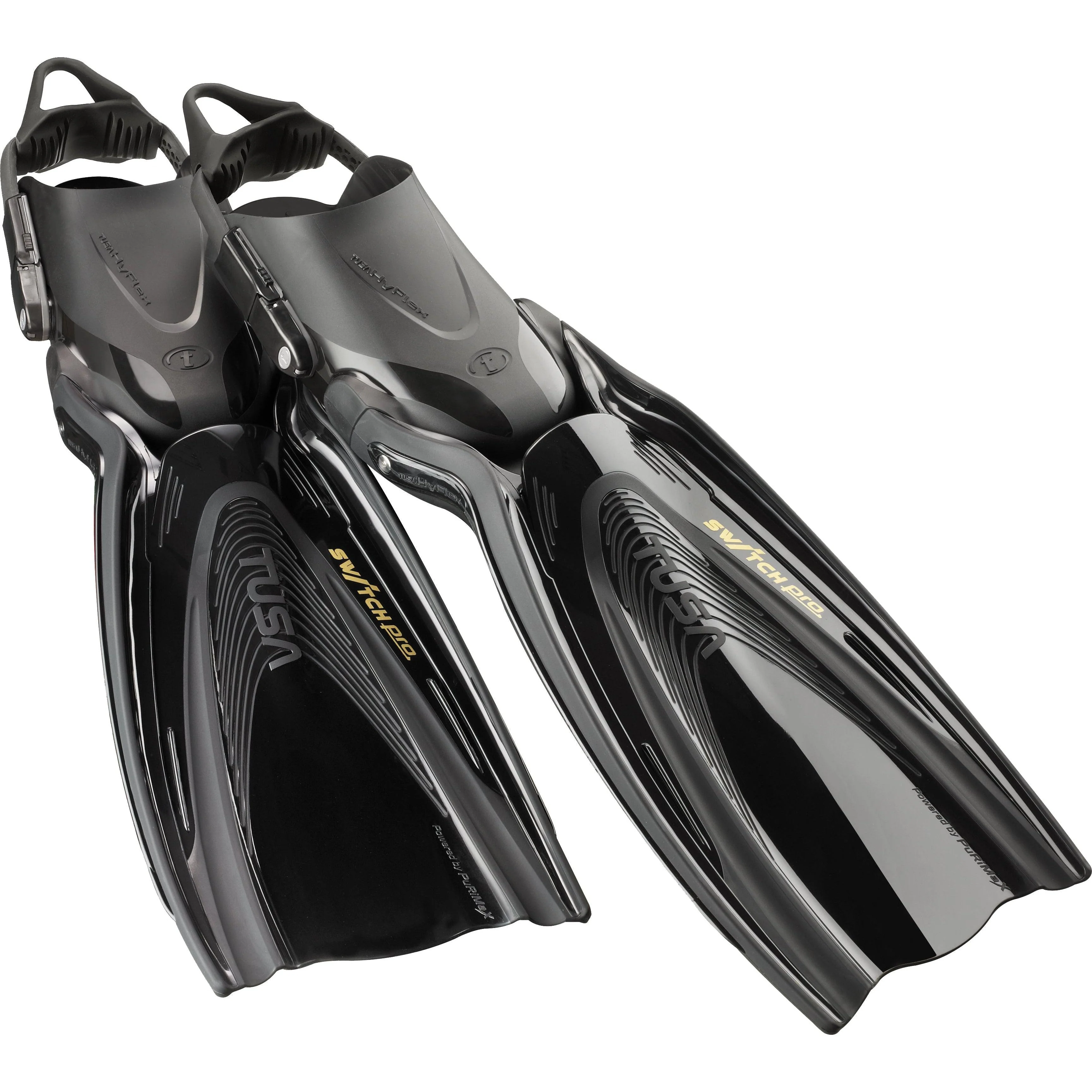 Tusa HyFlex Switch Pro Open Heel Scuba Diving Fin