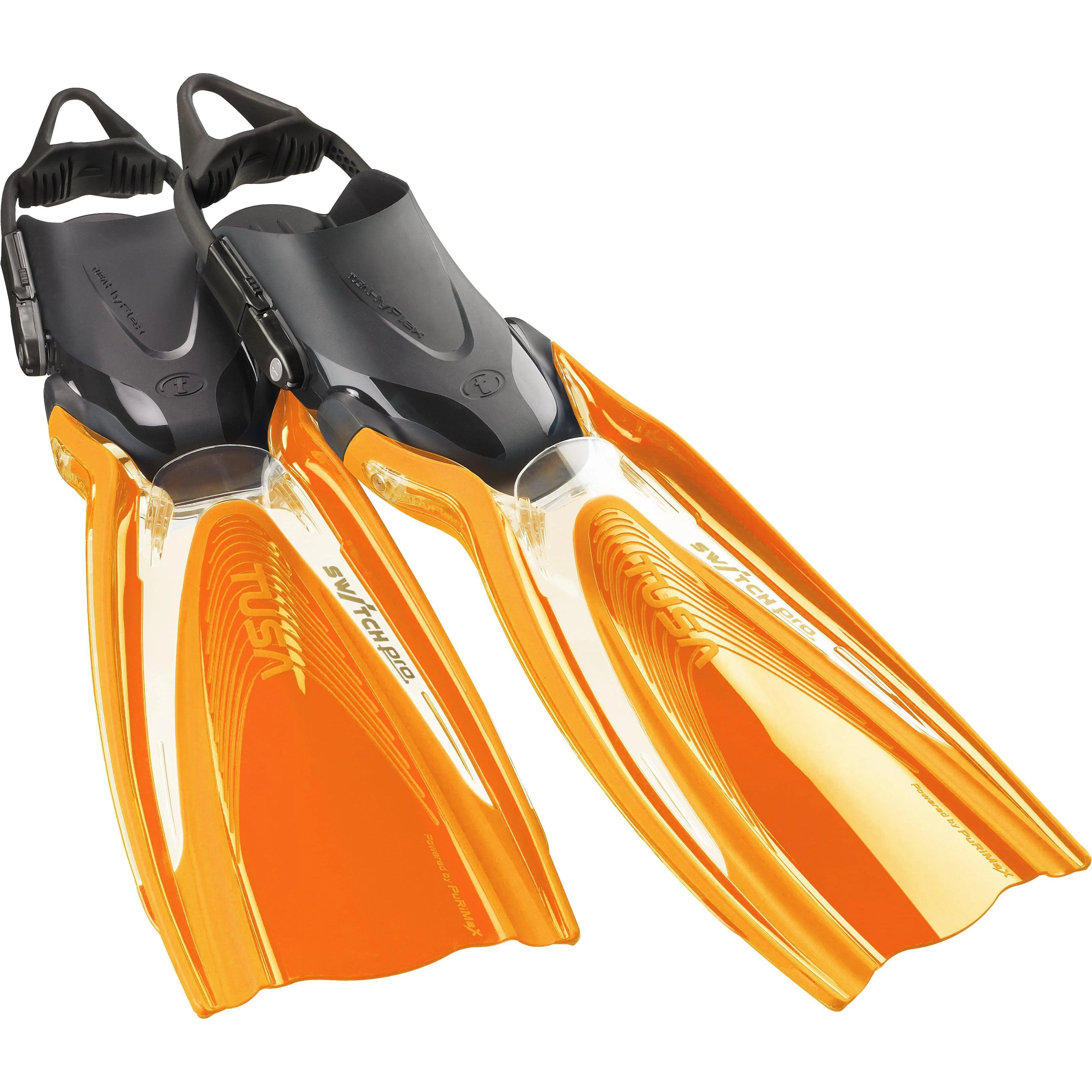 Tusa HyFlex Switch Pro Open Heel Scuba Diving Fin - Image 3