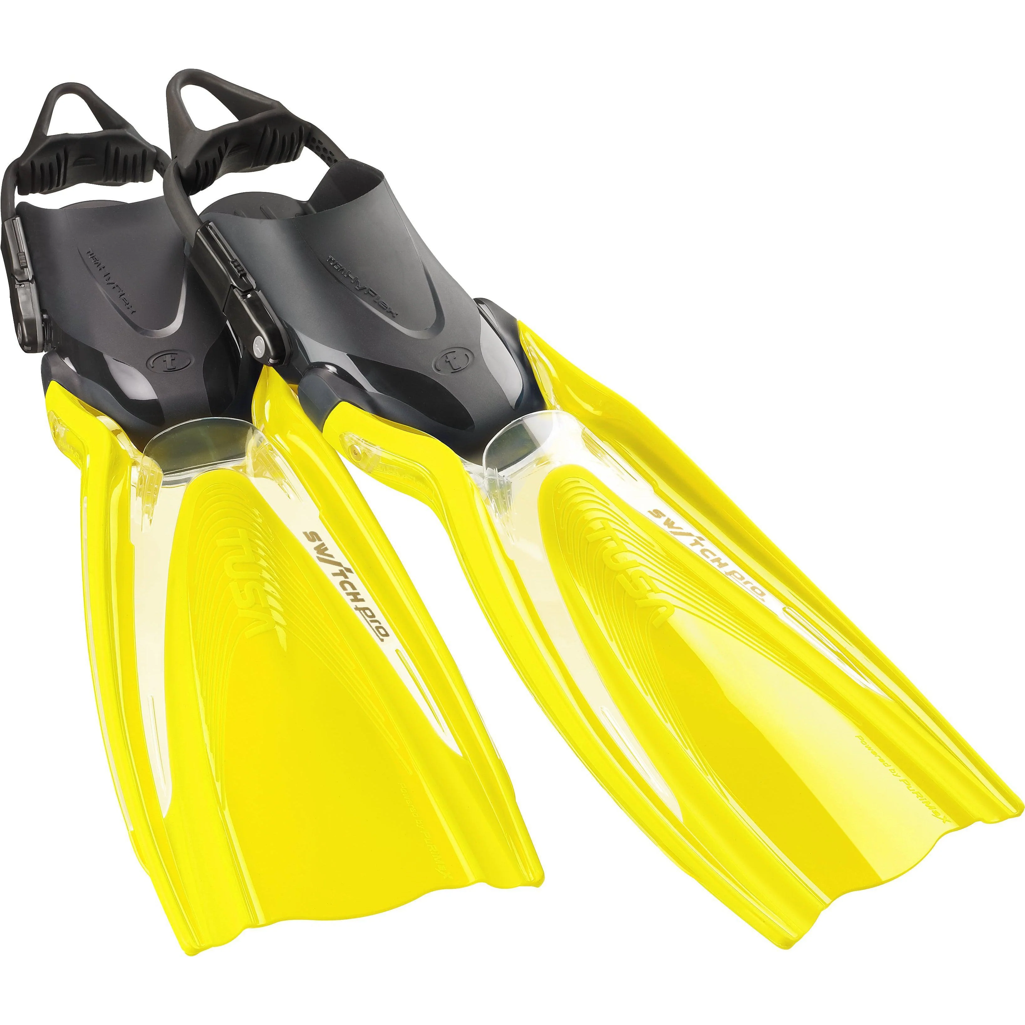 Tusa HyFlex Switch Pro Open Heel Scuba Diving Fin - Image 5