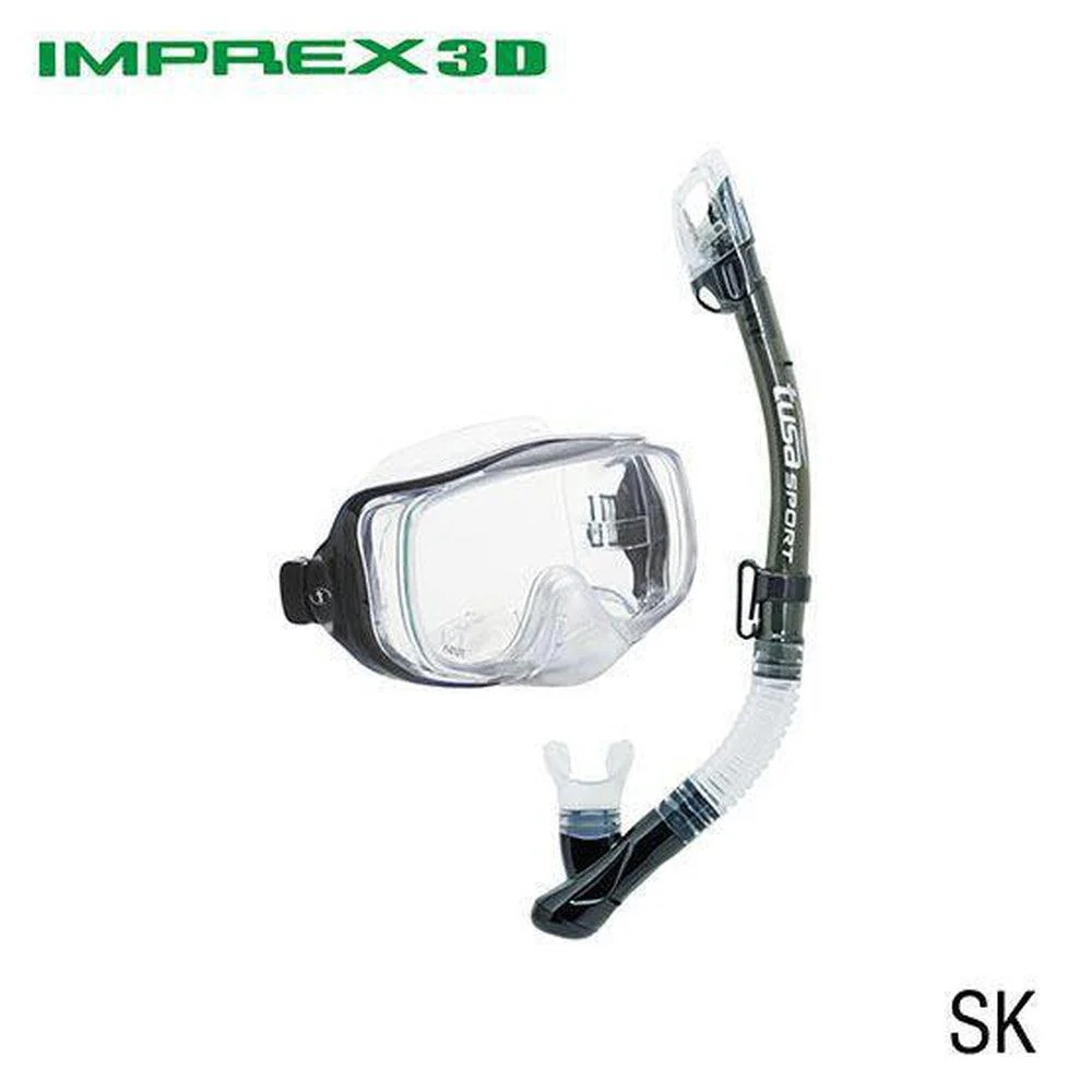 Tusa Imprex 3D Dive Mask and Snorkel Combo (UM-33/USP-250) - Image 11