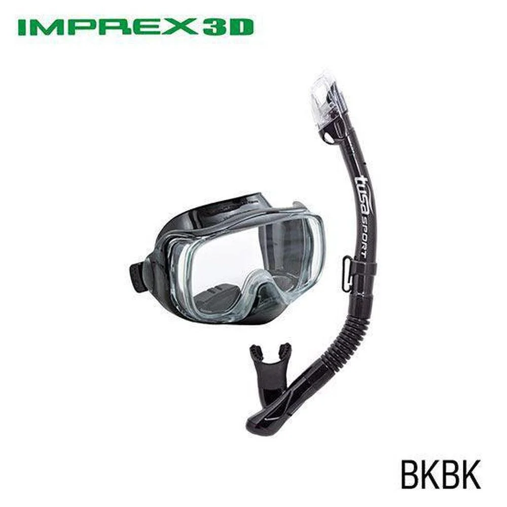 Tusa Imprex 3D Dive Mask and Snorkel Combo (UM-33/USP-250) - Image 2