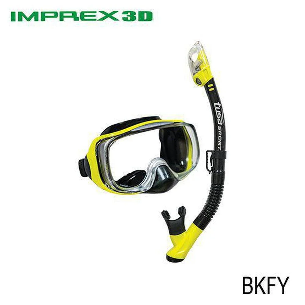 Tusa Imprex 3D Dive Mask and Snorkel Combo (UM-33/USP-250) - Image 5
