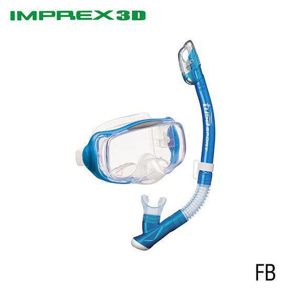Tusa Imprex 3D Dive Mask and Snorkel Combo (UM-33/USP-250) - Image 8