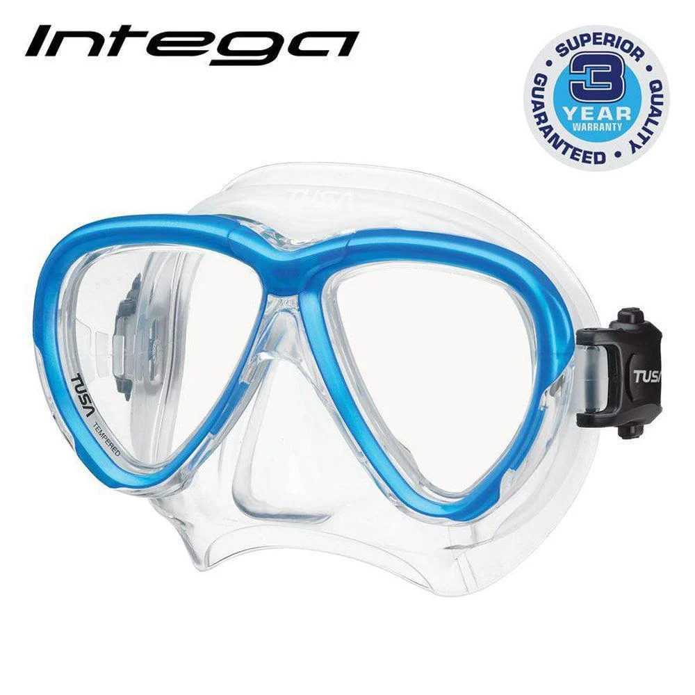 Tusa Intega Dual Lens Scuba Diving Mask - Image 4
