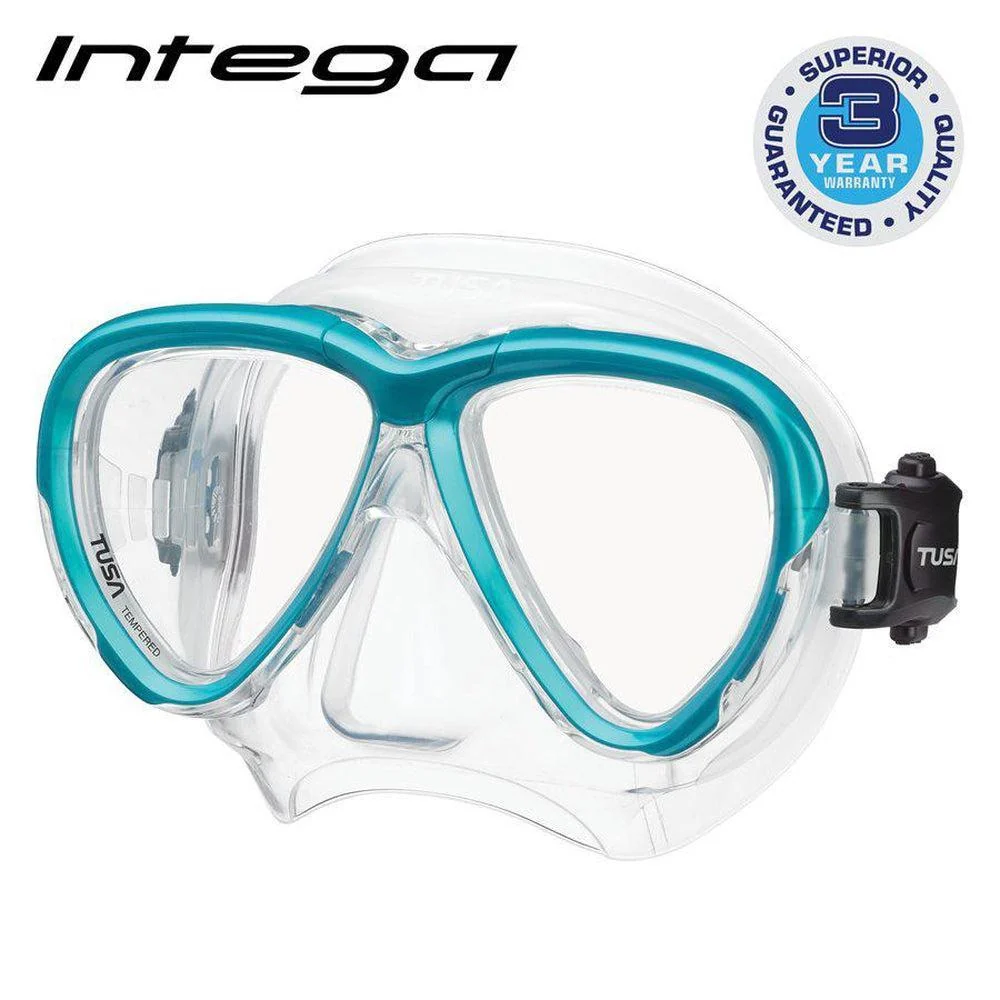 Tusa Intega Dual Lens Scuba Diving Mask - Image 6