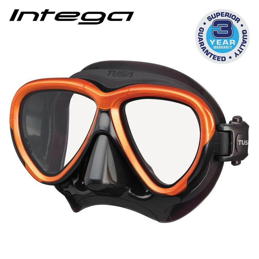 Tusa Intega Dual Lens Scuba Diving Mask - Image 8