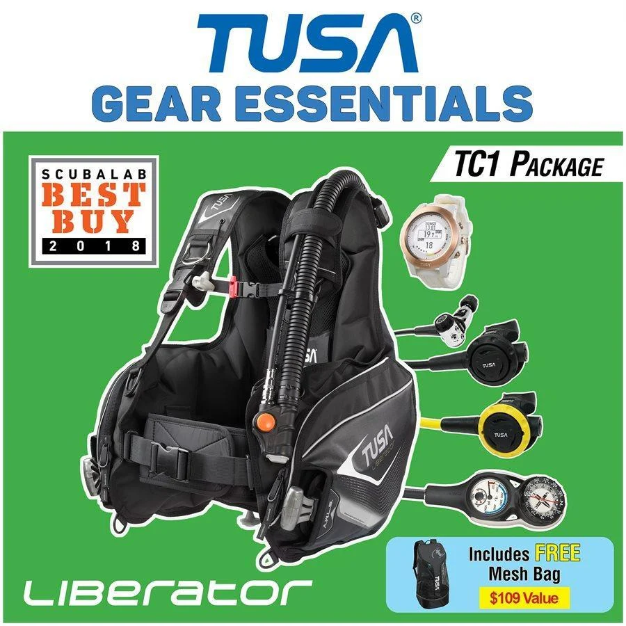 Tusa Liberator TC1 Diving Package - Image 2