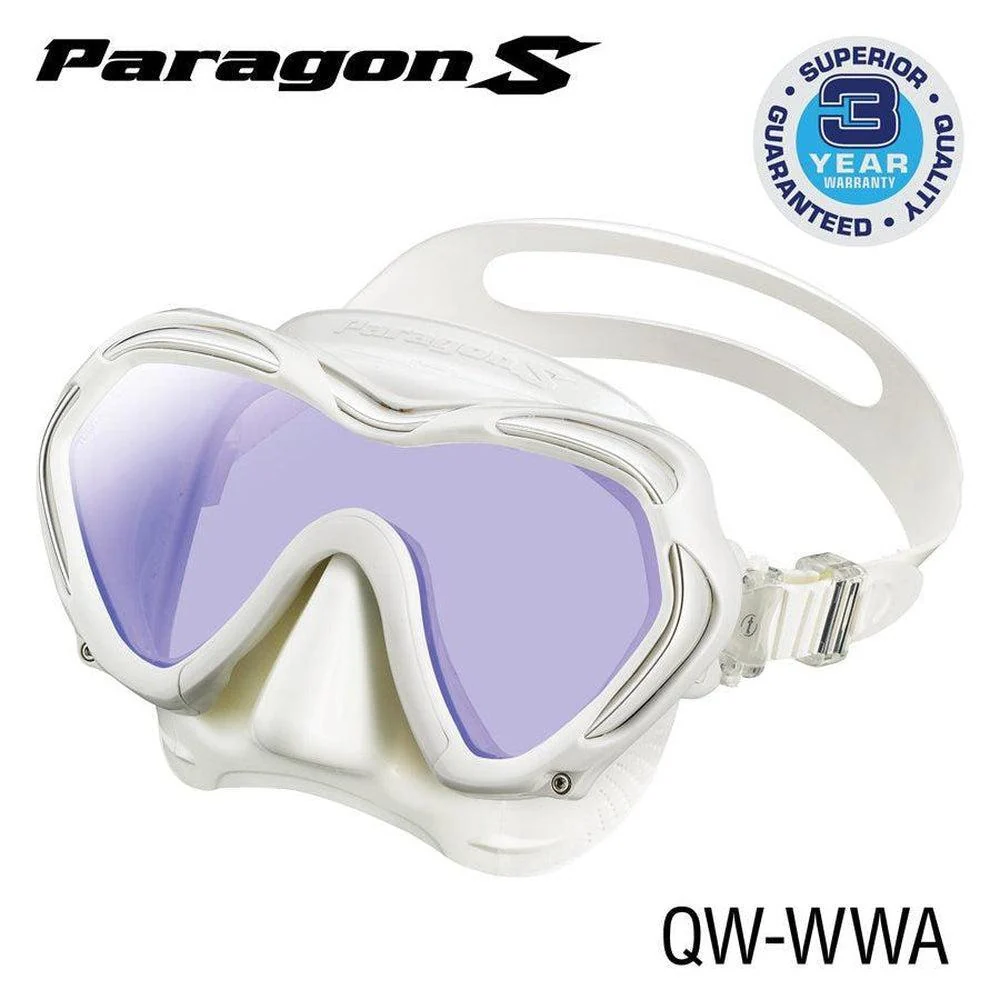 Tusa Paragon S Single Lens Scuba Diving Mask - Image 9