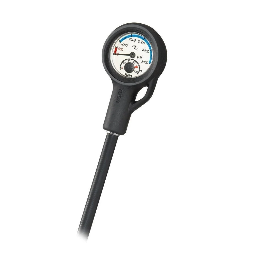 Tusa Scuba Dive Pressure Gauge - Imperial