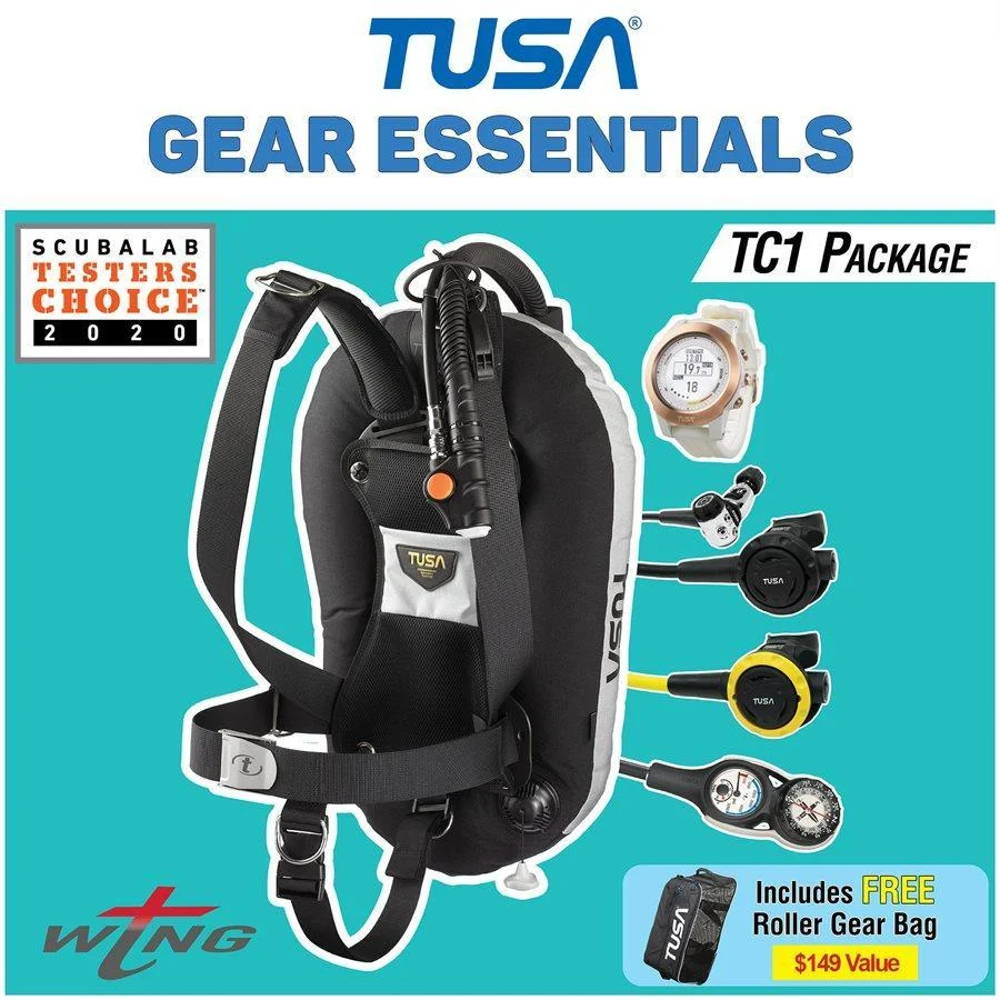 Tusa T-Wing TC1 Scuba Diving Package - Image 2