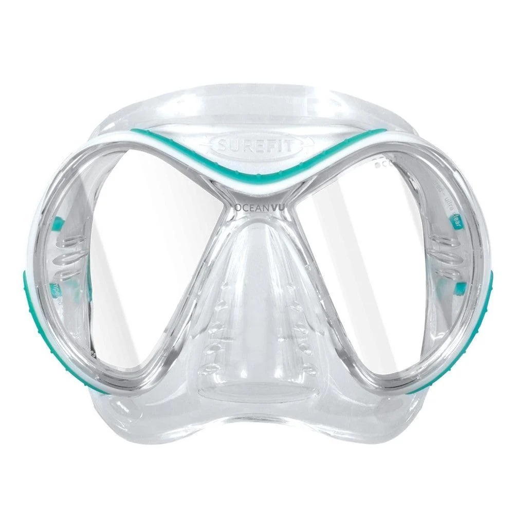 Used Oceanic Oceanvu Mask Black/Yellow - Image 3