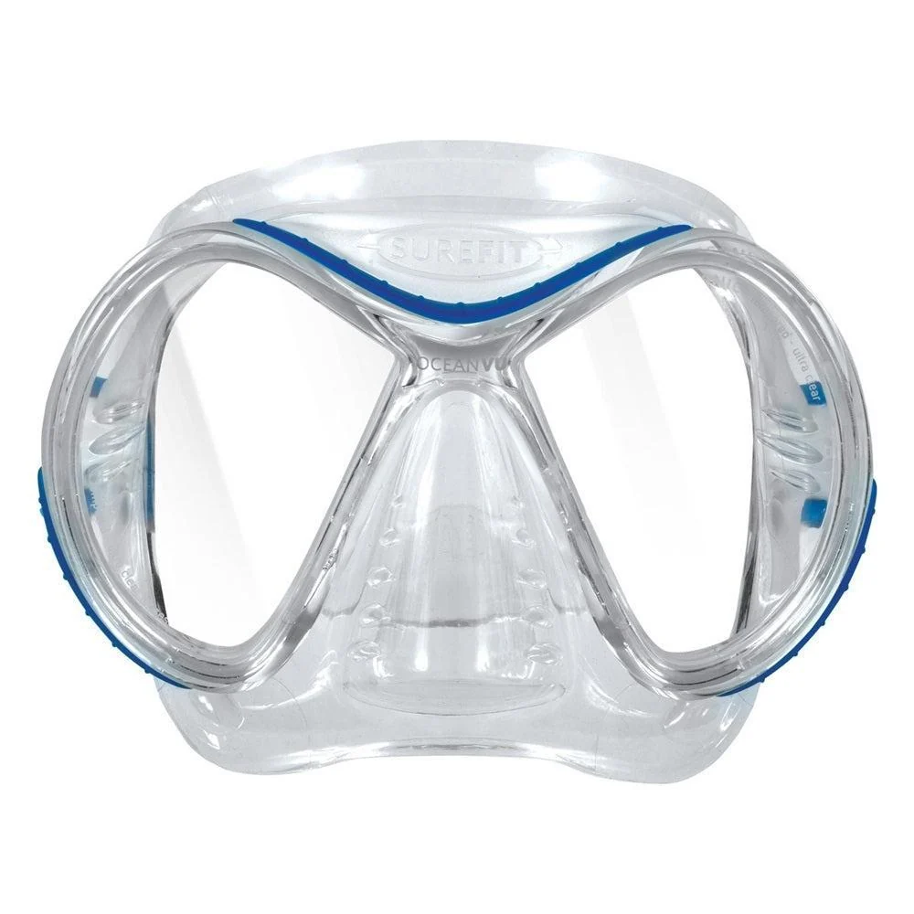 Used Oceanic Oceanvu Mask Black/Yellow - Image 5