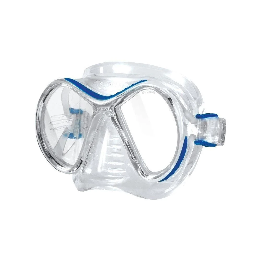 Used Oceanic Oceanvu Mask Black/Yellow - Image 6
