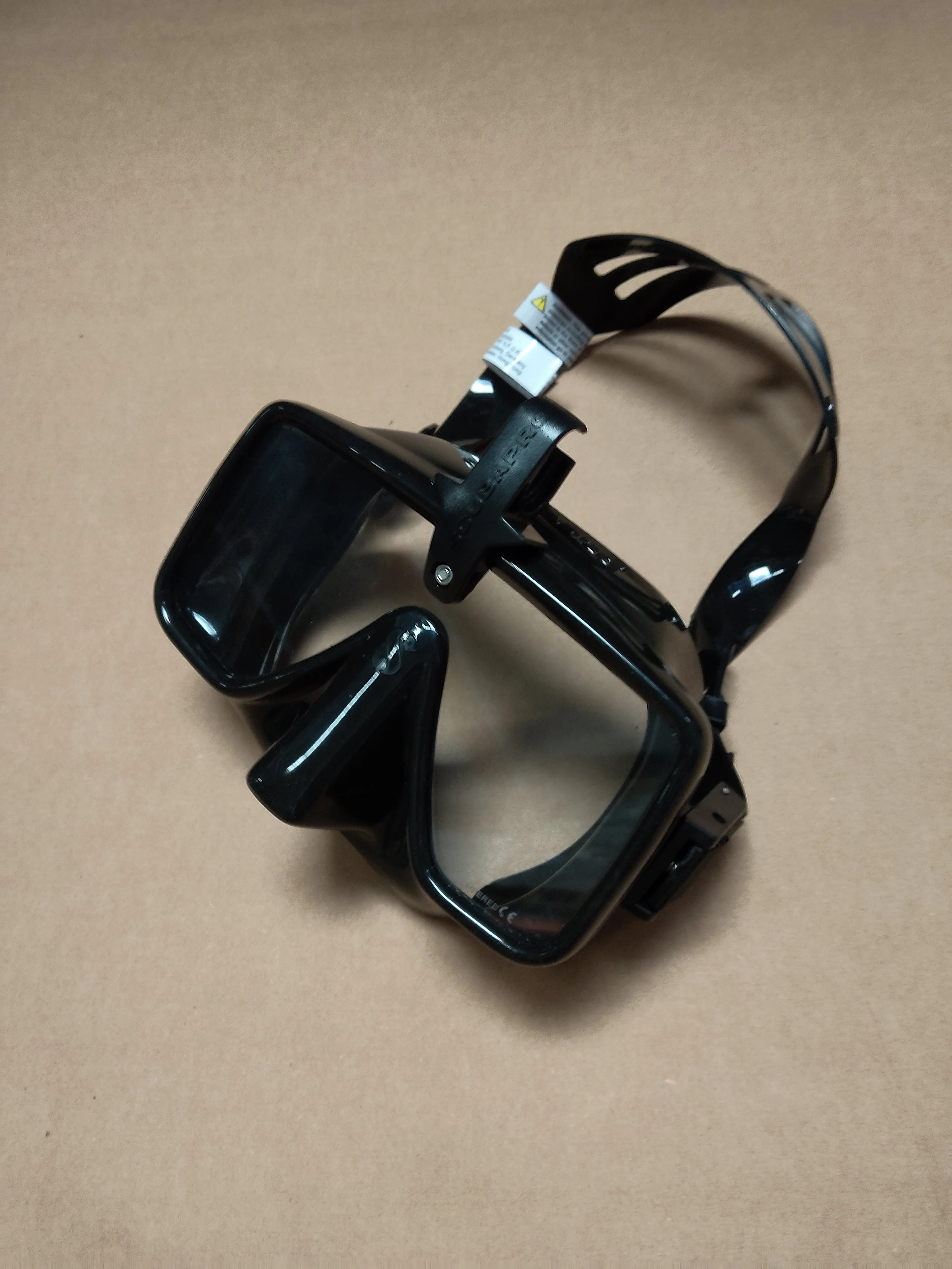 Used Scubapro Frameless HUD Hands-Free Computer Scuba Diving Mask