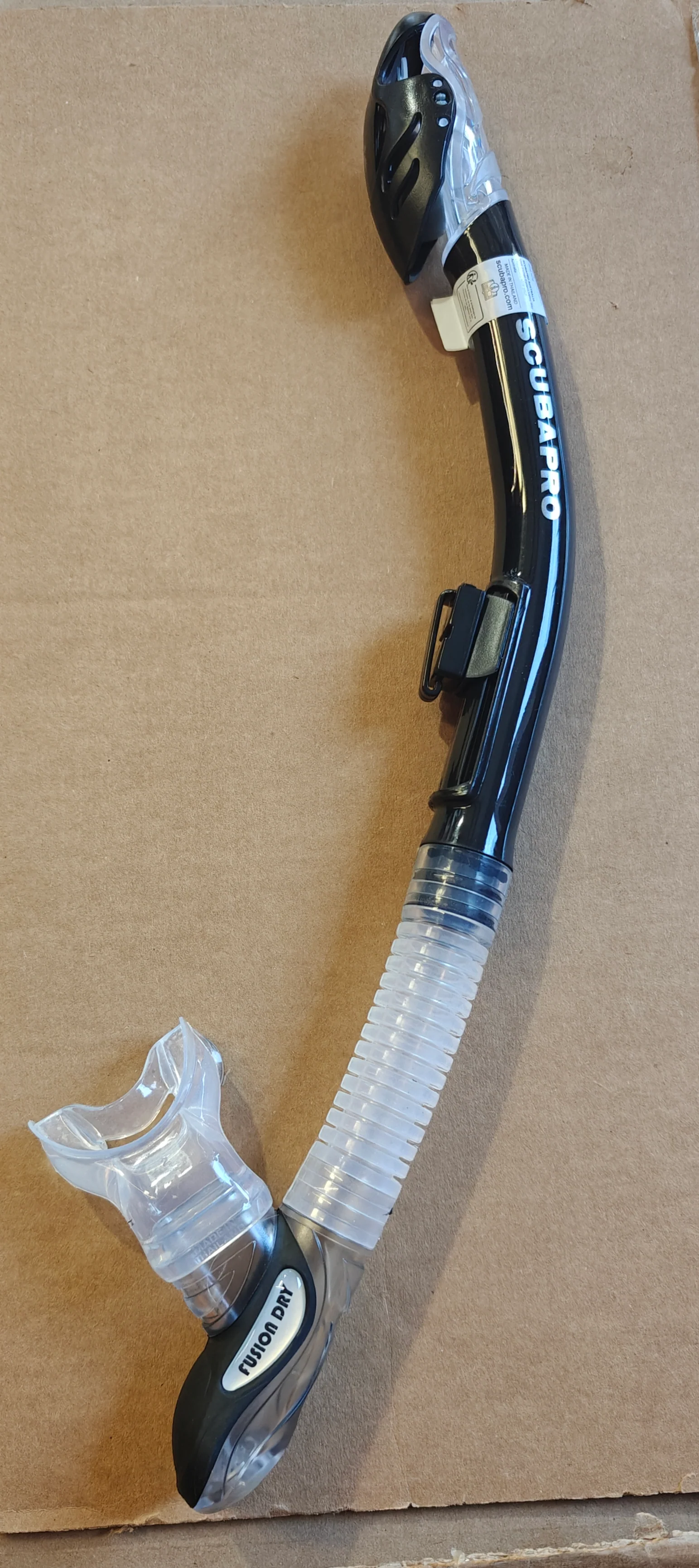 Used Scubapro Fusion Dry Snorkel
