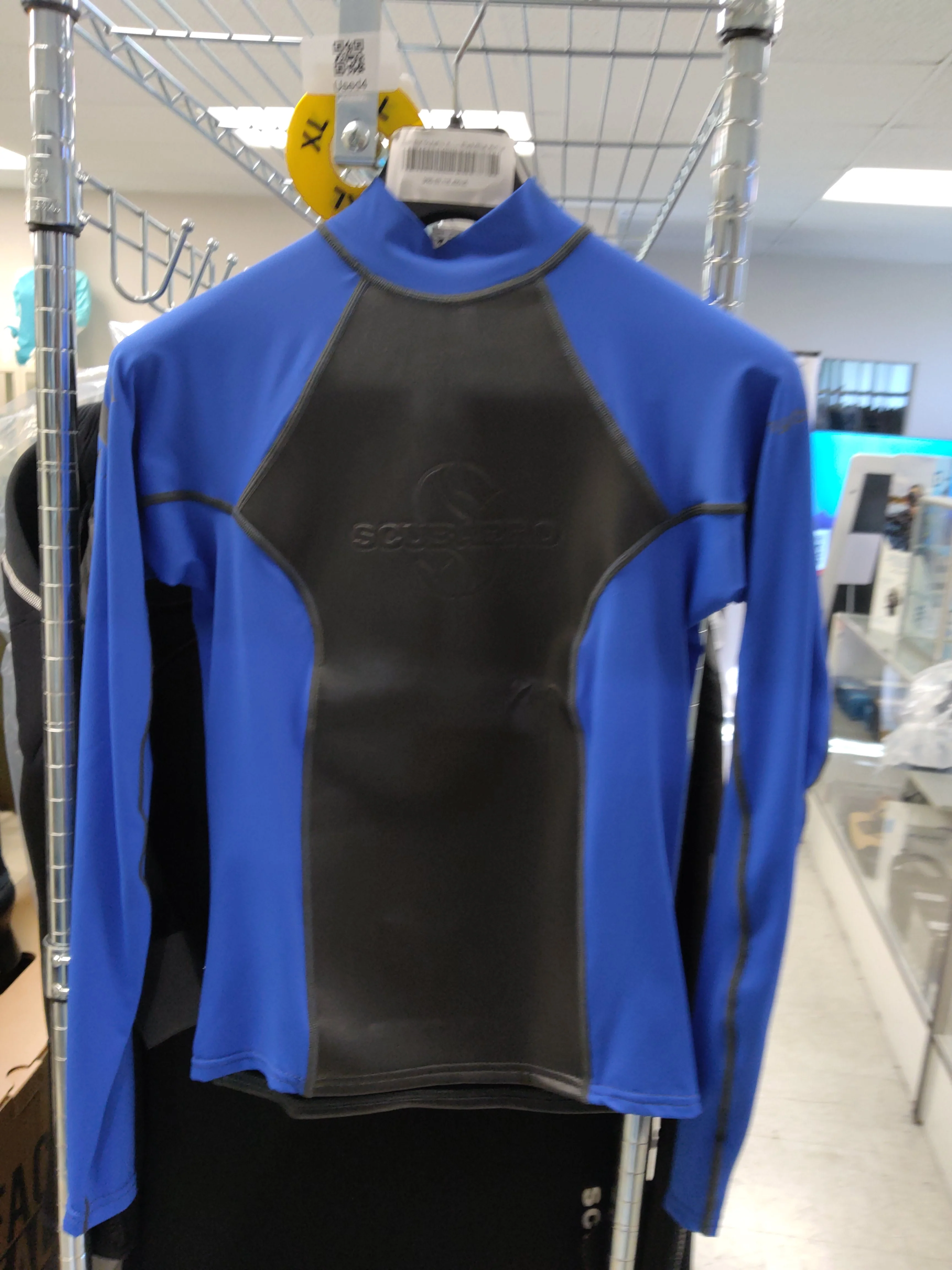Used Scubapro Hybrid T Rash Guard Women's Watersports Long Sleeve - Image 2