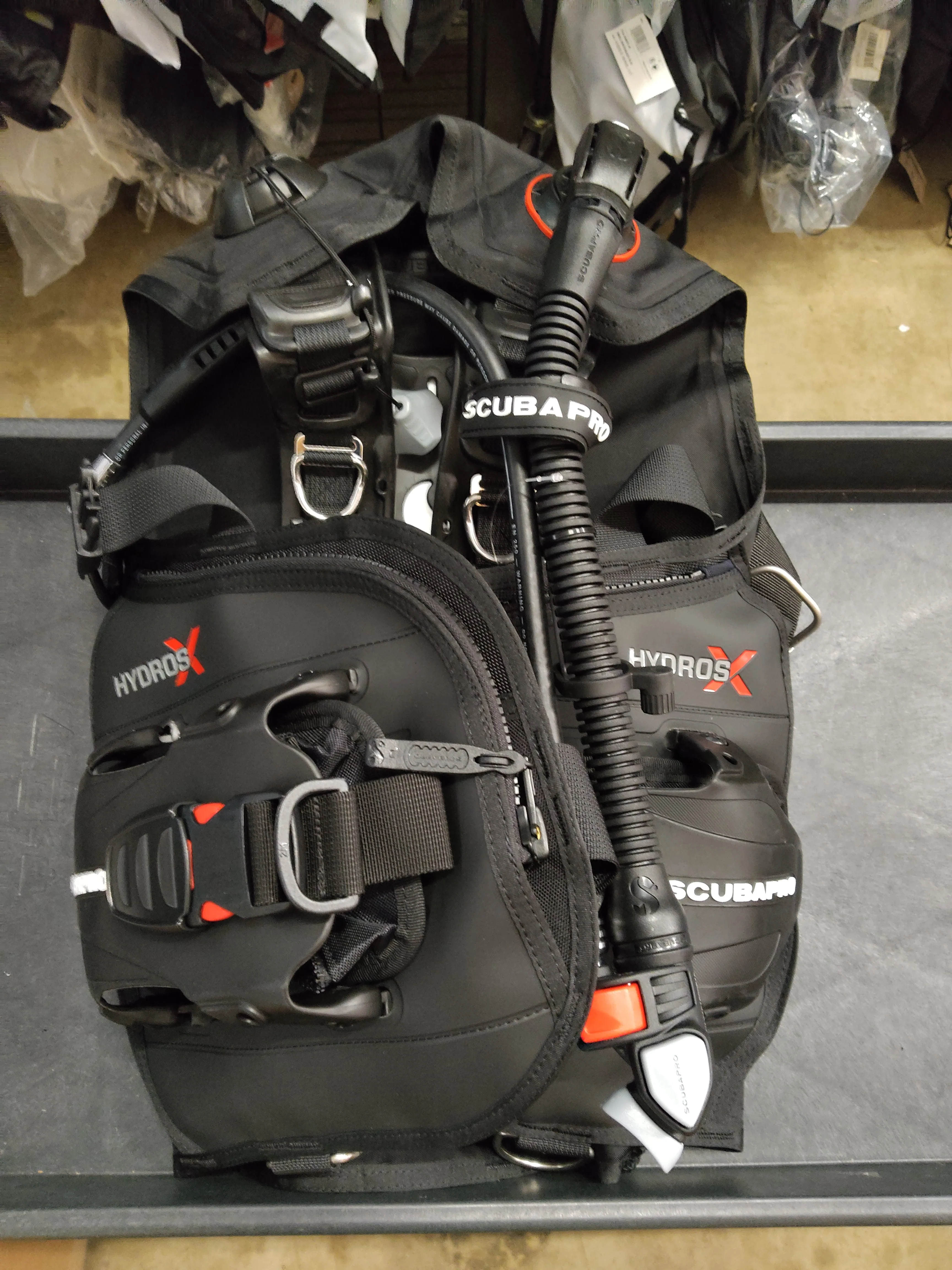 Used Scubapro Hydros X with Balanced Inflator Women's BCD (Does not include Backpack)