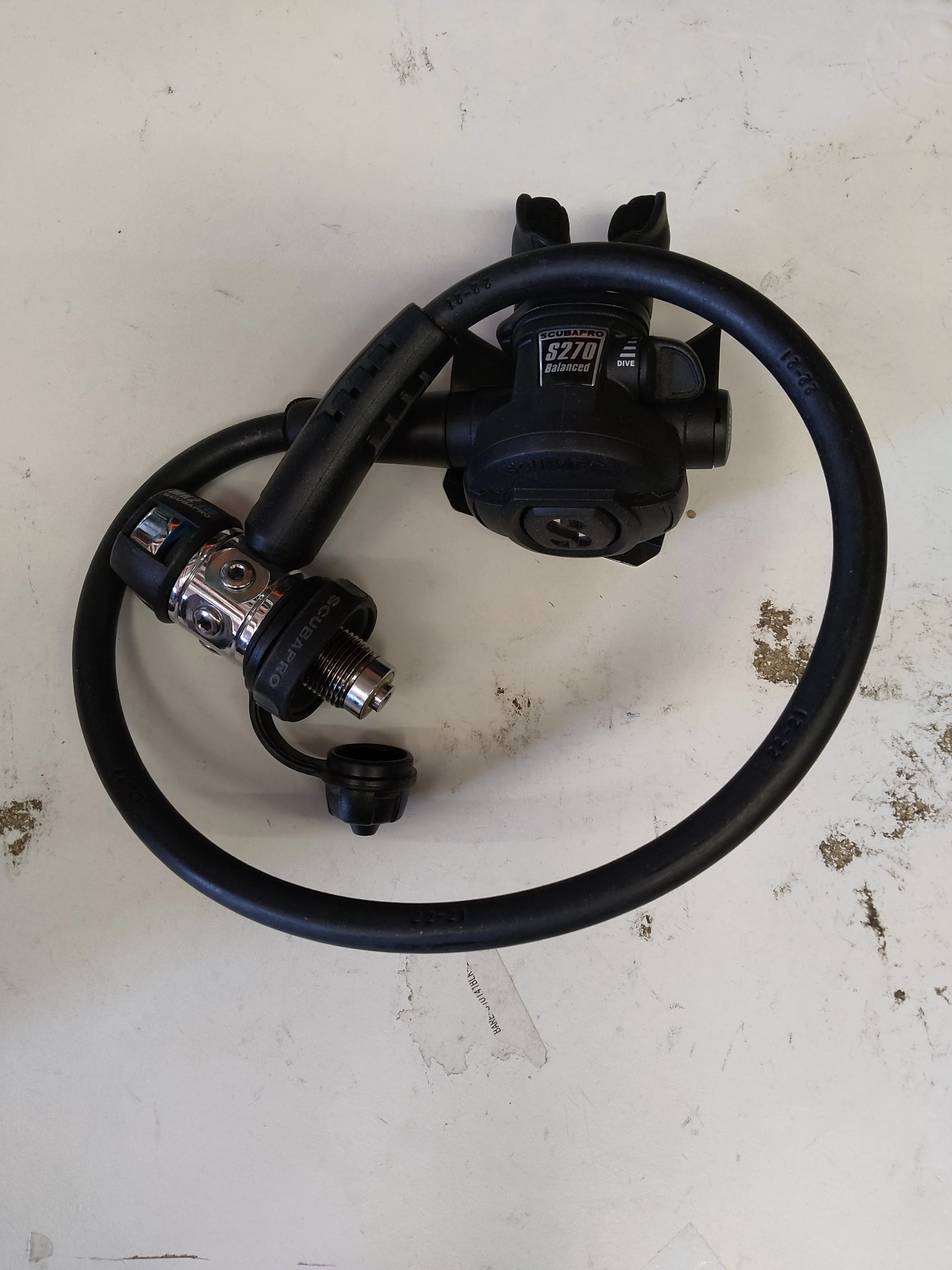 Used Scubapro MK2 EVO DIN300/S270