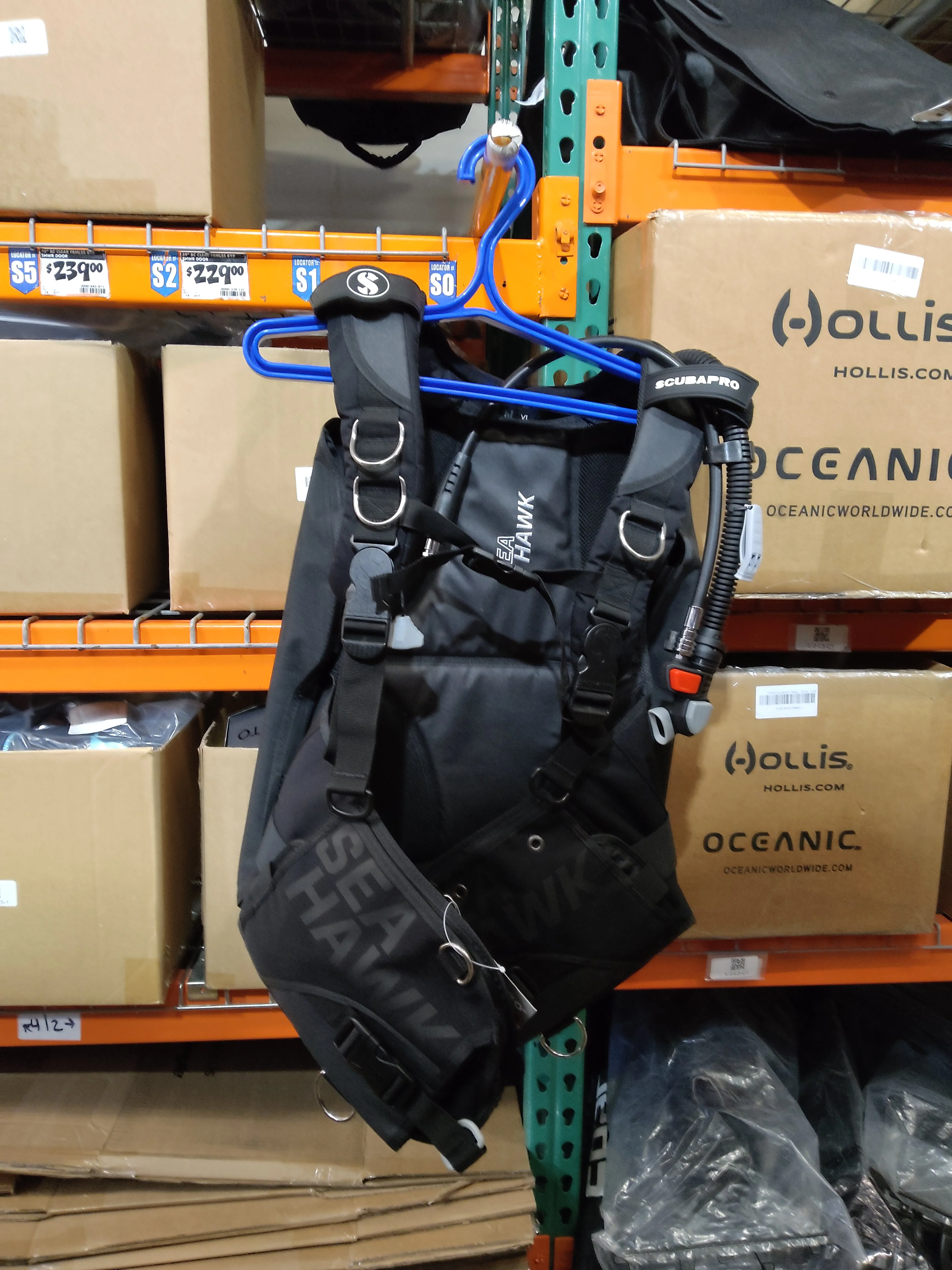 Used Scubapro Seahawk2 with Balanced Inflator (2019)