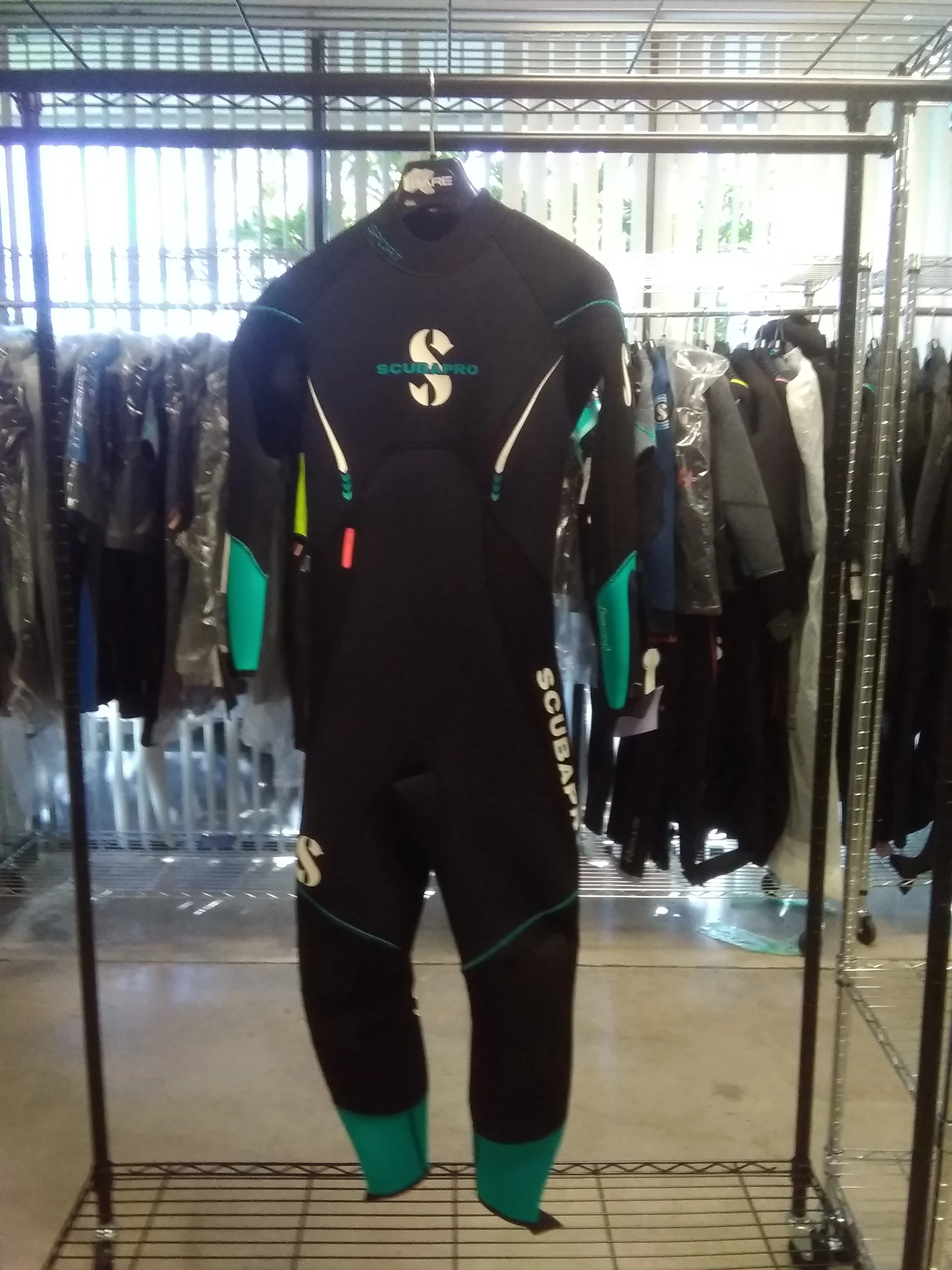 Used Scubapro Sport Steamer 5mm Bzip Womens Full Scuba Diving Wetsuit