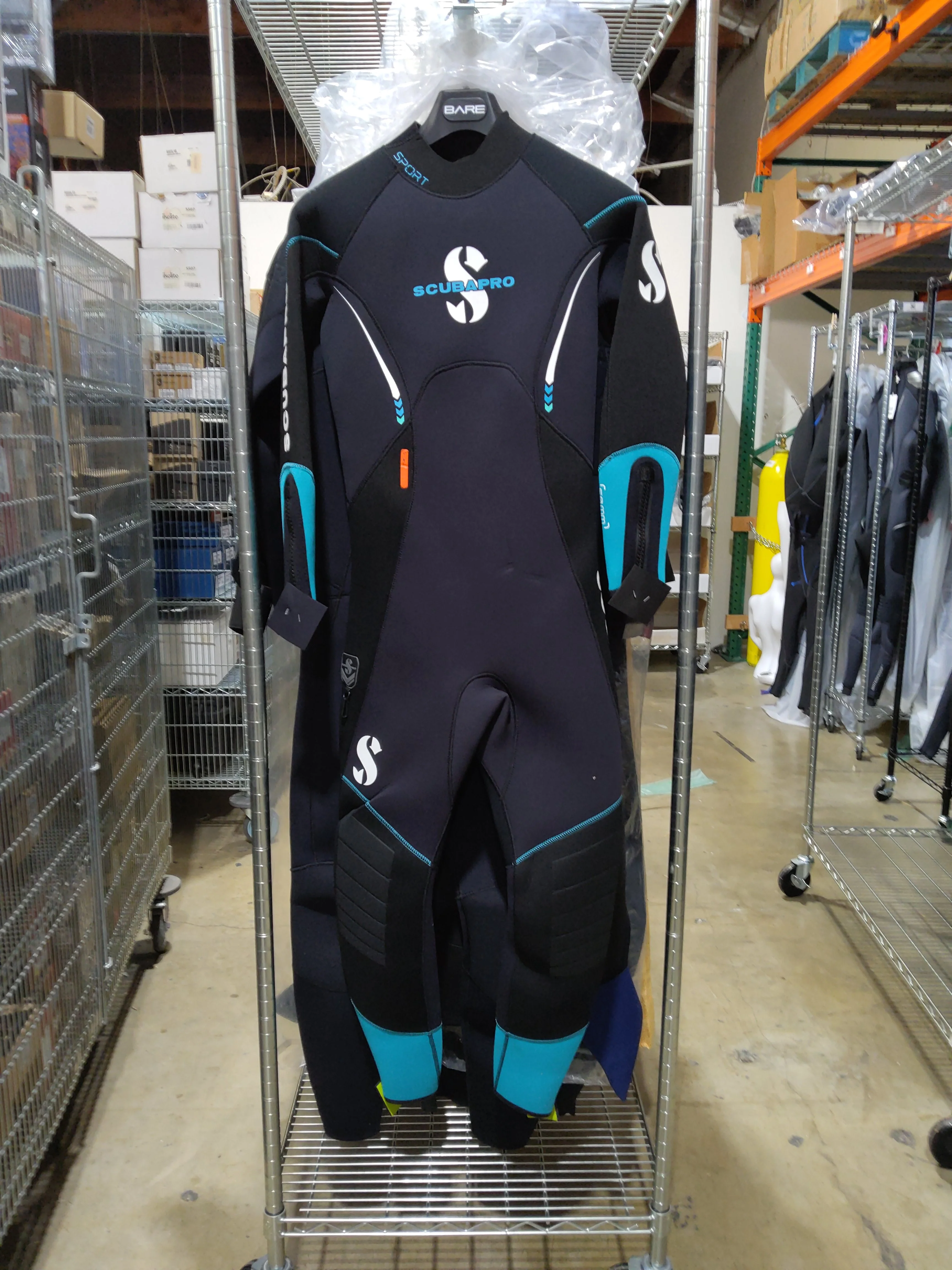Used Scubapro Sport Steamer 5mm Bzip Womens Full Scuba Diving Wetsuit - Image 2