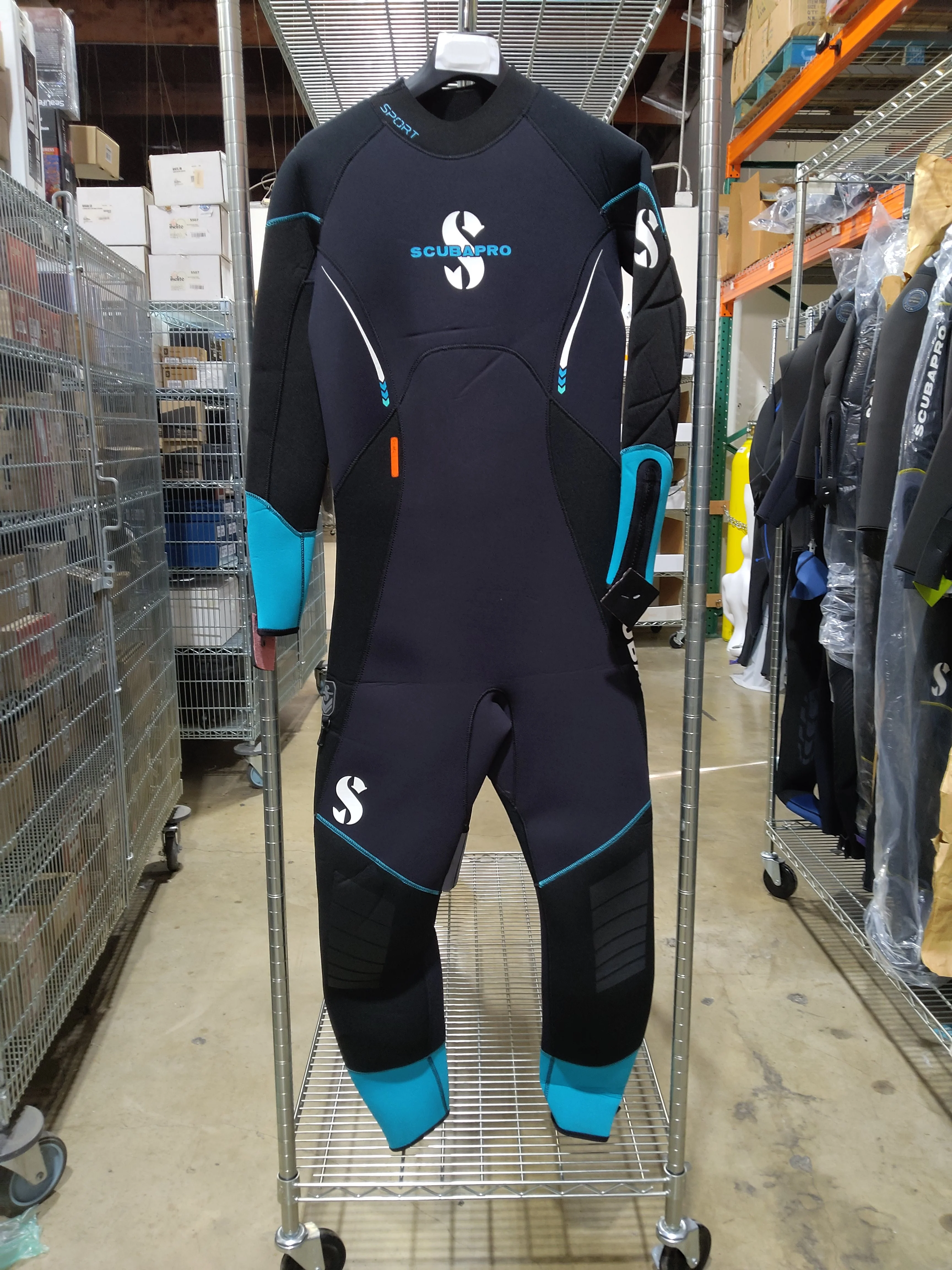 Used Scubapro Sport Steamer 5mm Bzip Womens Full Scuba Diving Wetsuit - Image 3