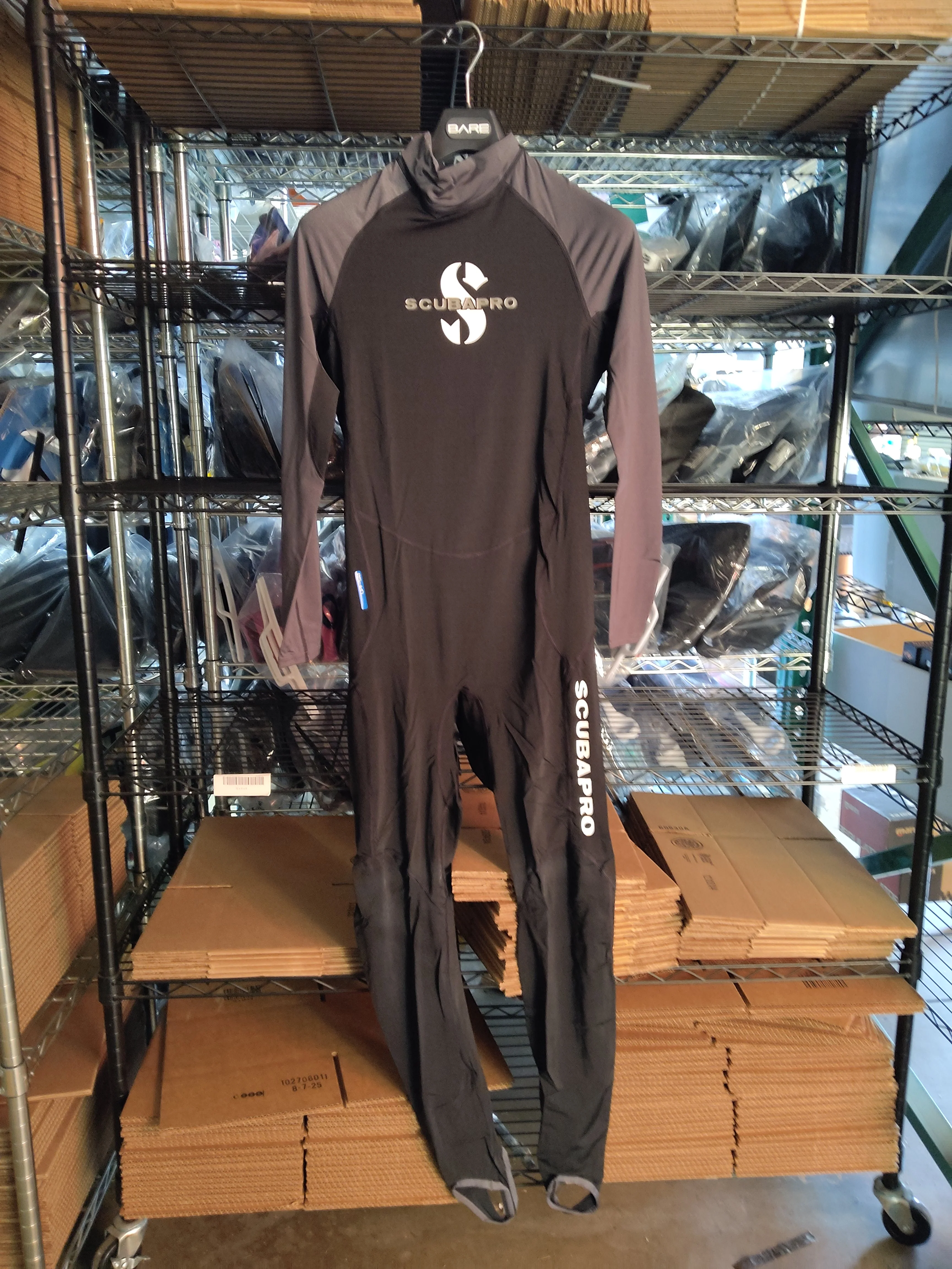 Used Scubapro UPF50 Graph Steamer Mens Full Scuba Diving Wetsuit - Image 2