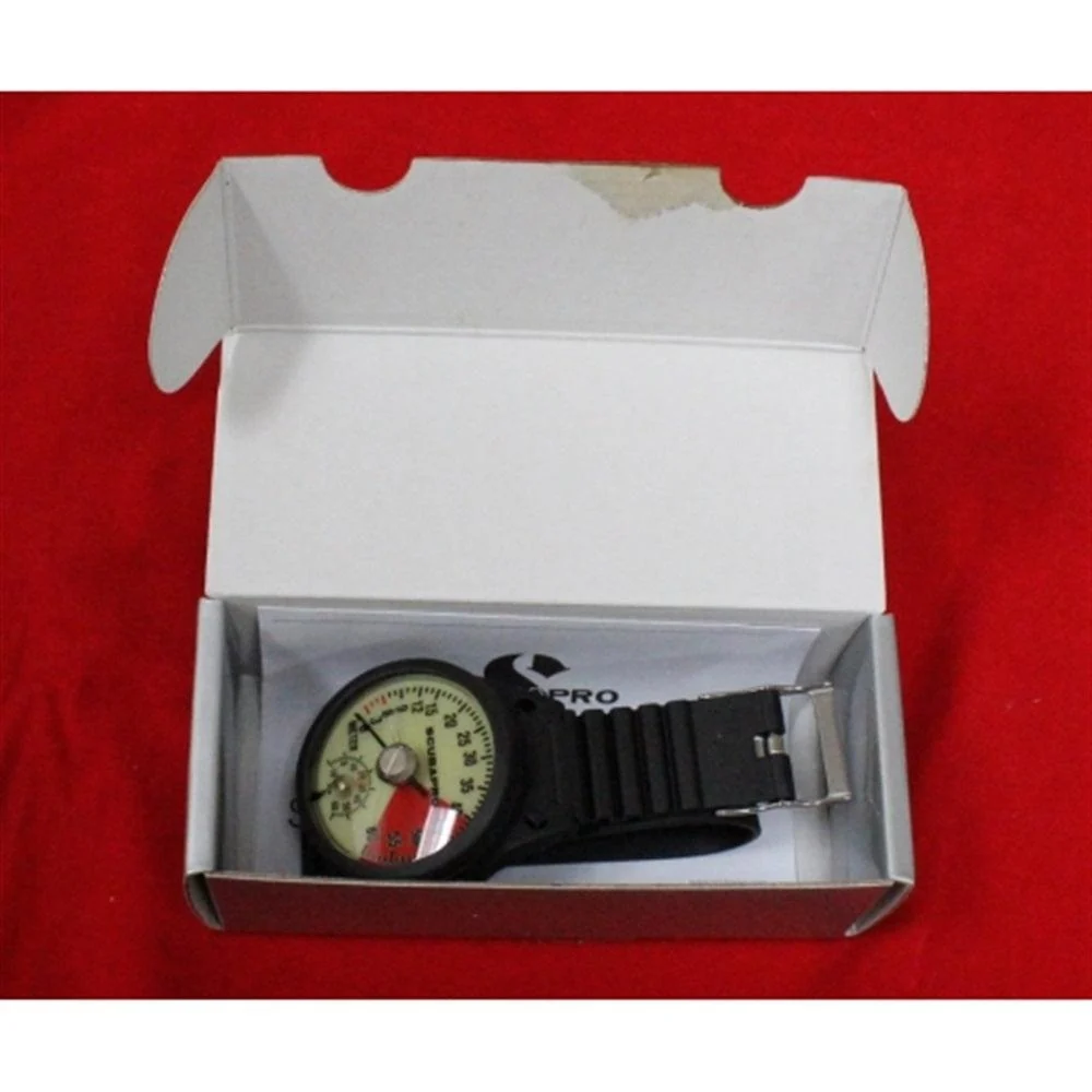 Used Scubapro Uwatec Wrist Mount Metric Depth Gauge