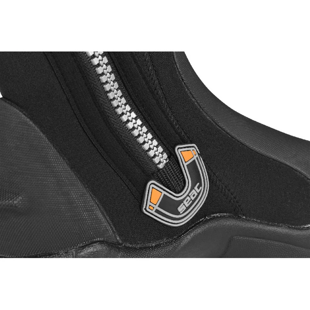 Used Seac Pro HD with Side Zipper, 6mm Neoprene Boots - Image 4