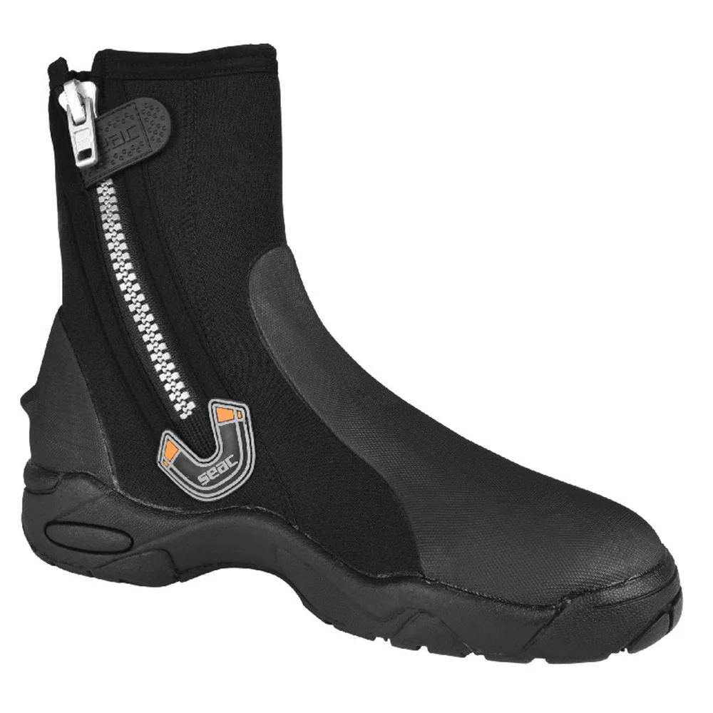 Used Seac Pro HD with Side Zipper, 6mm Neoprene Boots - Image 7