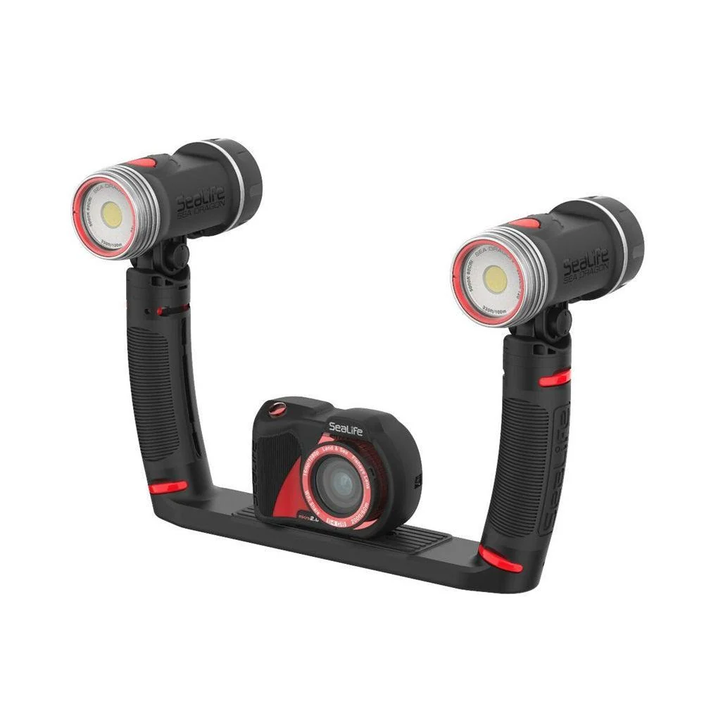 Used SeaLife Micro 2.0 Pro Duo 4000 Set (includes SL510, 2xSD2000, 2x Grips, Dual Tray, Duo Case) - Image 2