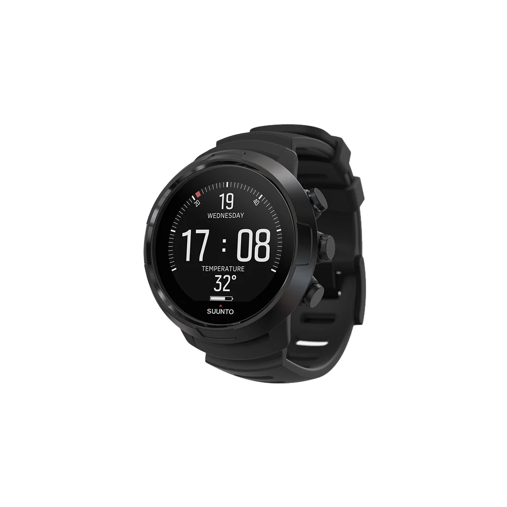 Used Suunto D5 All Black Dive Computer with Color Screen And Exchangeable Straps - Image 2