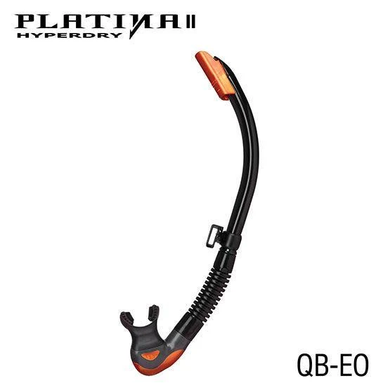 Used Tusa Platina Hyperdry II Scuba Diving Snorkel - Image 6