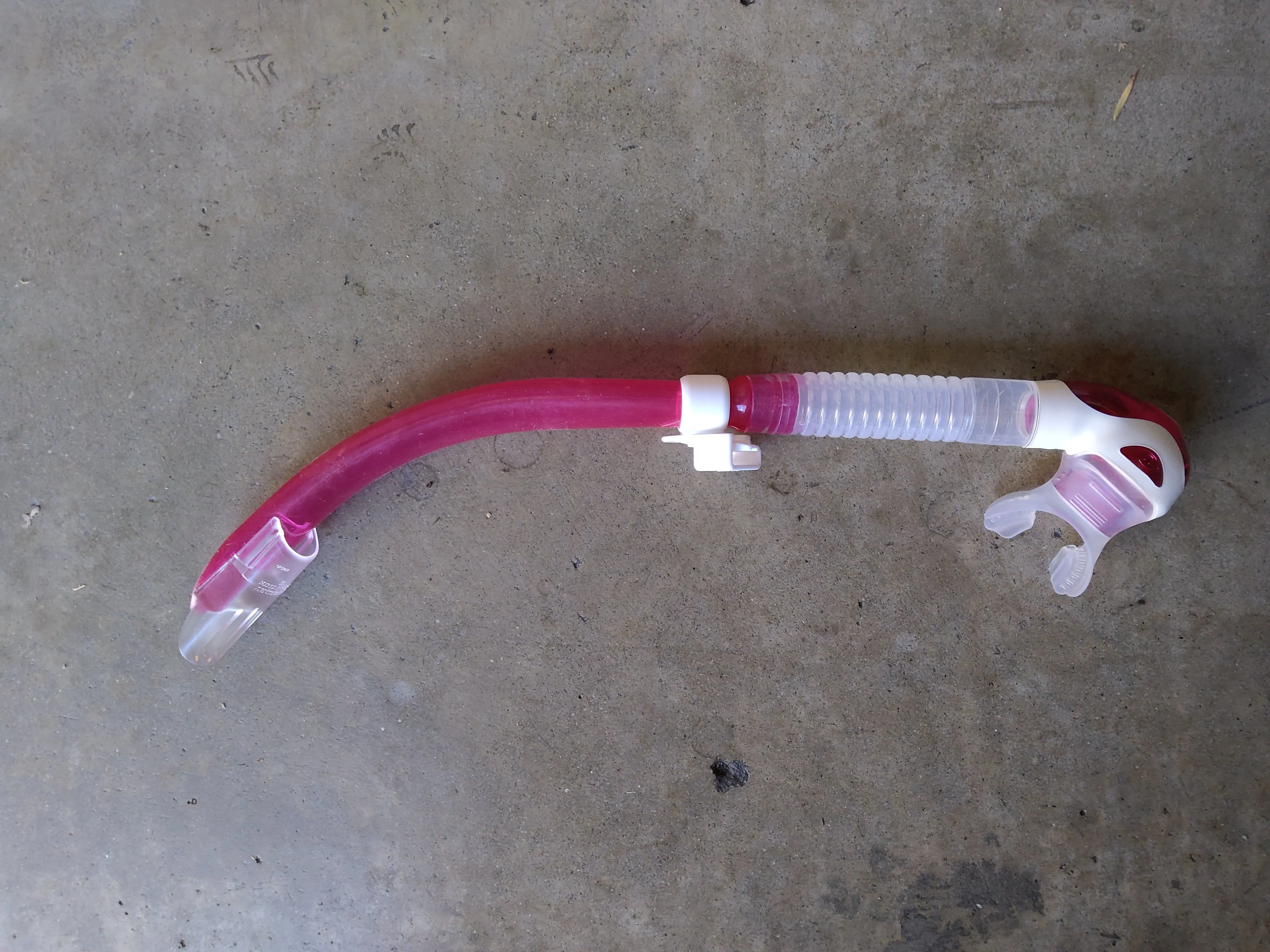Used Tusa Platina Hyperdry II Scuba Diving Snorkel - Image 7