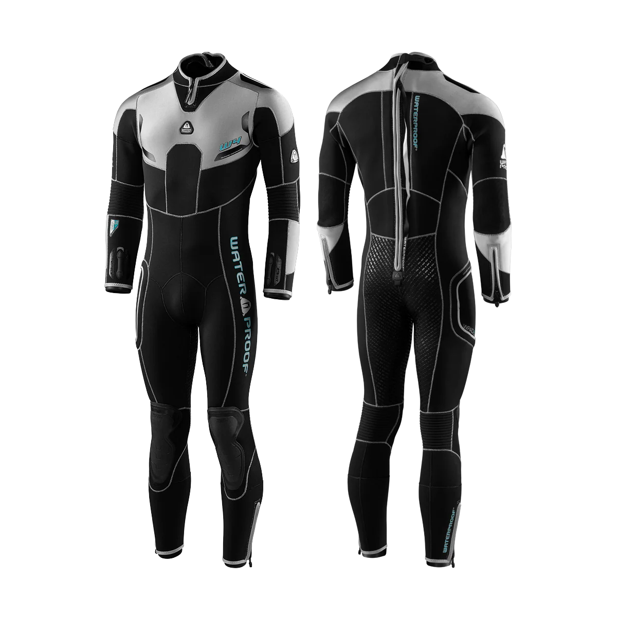 Waterproof W4 5mm Wetsuit - Mens (Blue)