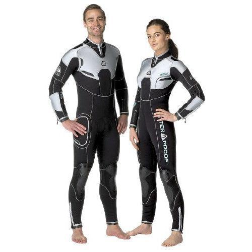 Waterproof W4 5mm Wetsuit - Mens (Blue) - Image 5