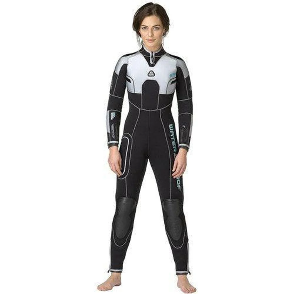 Waterproof W4 5mm Wetsuit - Womens (Blue) - Image 2