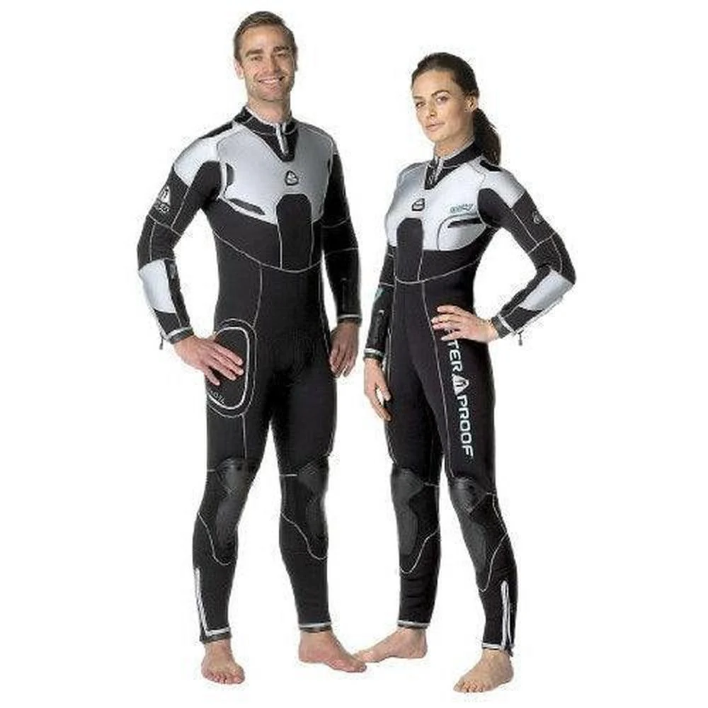 Waterproof W4 5mm Wetsuit - Womens (Blue) - Image 3