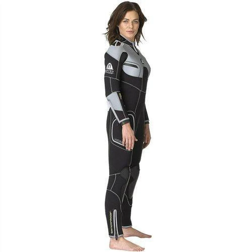 Waterproof W4 7mm Wetsuit - Womens (Yellow) - Image 3