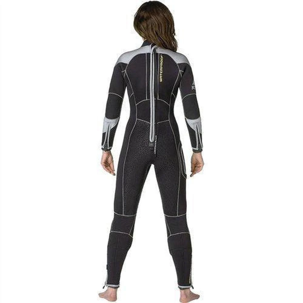 Waterproof W4 7mm Wetsuit - Womens (Yellow) - Image 4