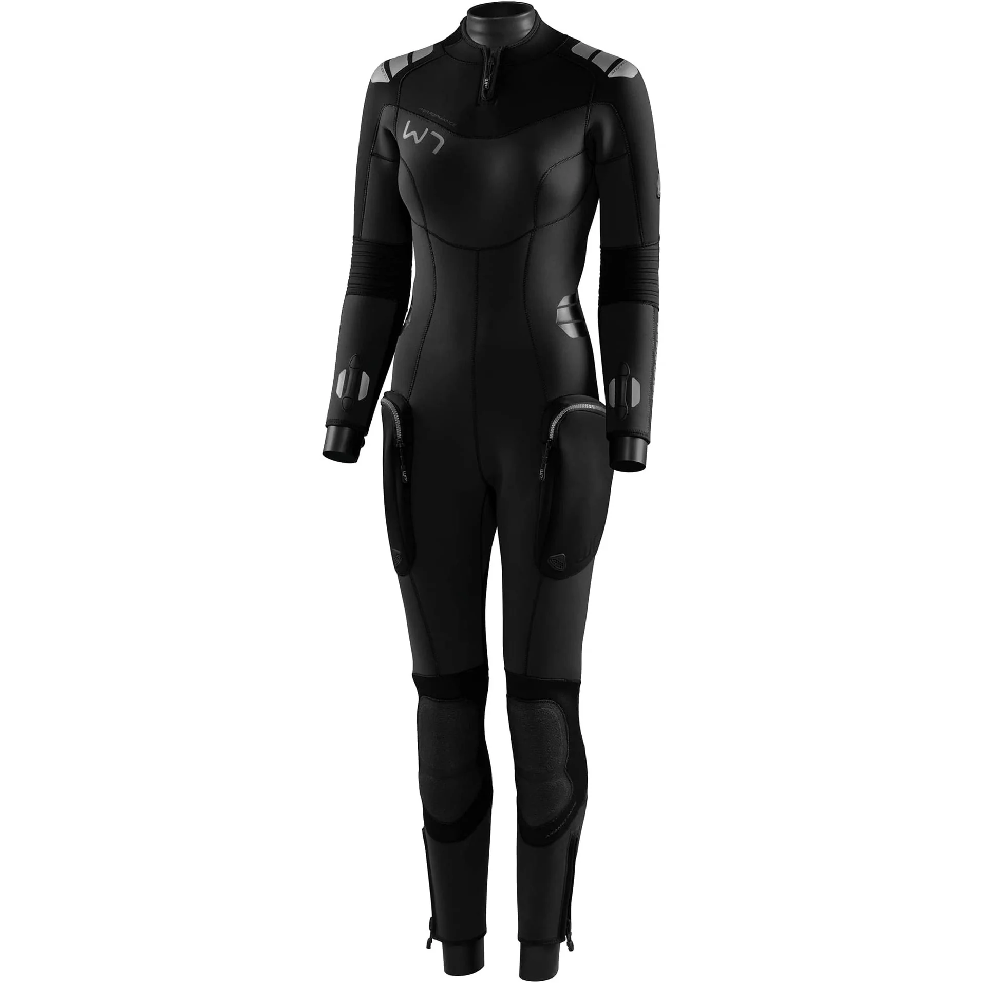 Waterproof W7 7mm Fullsuit with Back Zip - Womens - Image 2
